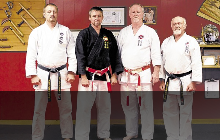 Hanshi John Shipes Kyoshi Loren Engelby Sensei Steve Apsega Sensei Stan Leach